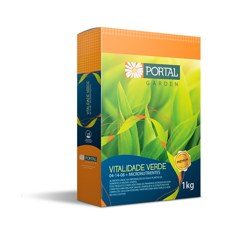 Fertilizante 04-14-08 Vitalidade Verde PORTAL 1kg