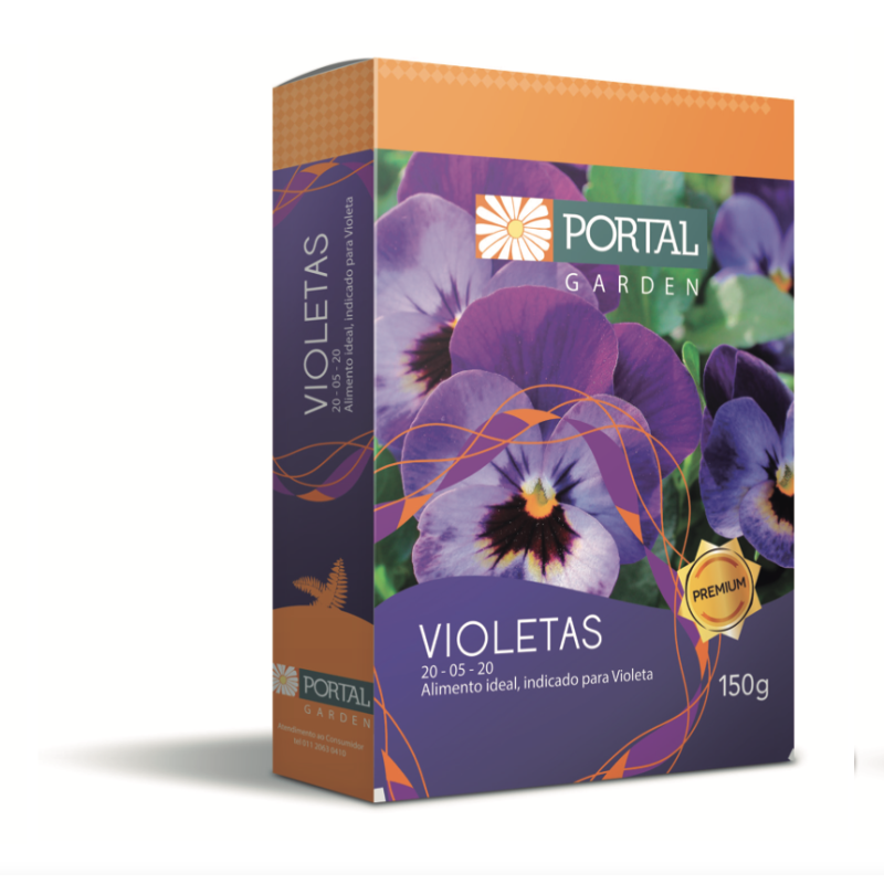 Fertilizante Violetas PORTAL 150g (20-05-20)