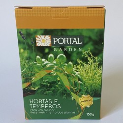 Fertilizante Hortas e Temperos PORTAL 150g