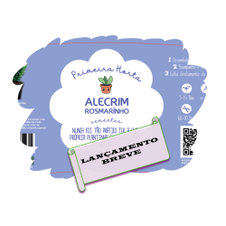 Kit Primeira Horta - Alecrim/Rosmarinho