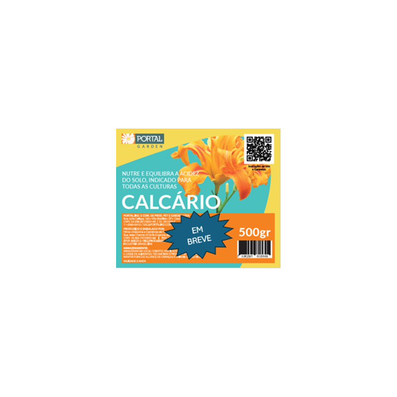 Calcário Dolomítico PORTAL 500g (stand up pouch c/ zip)