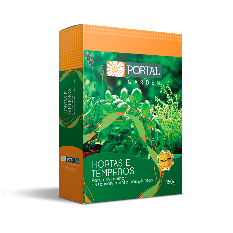 Fertilizante Hortas e Temperos PORTAL 150g